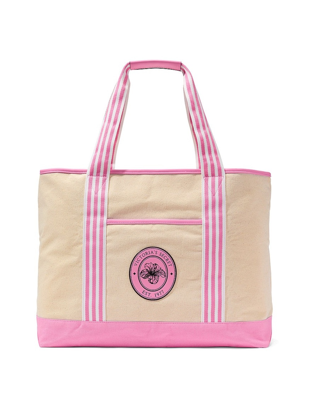 Victorias Secret Canvas Tote Bag NWT